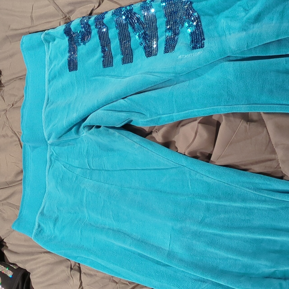 Pink vs sweatpants